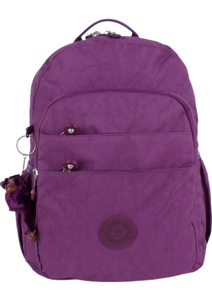 Kenyon 8806 Unisex Klinkır Kumaş Sırt Çantası Mor