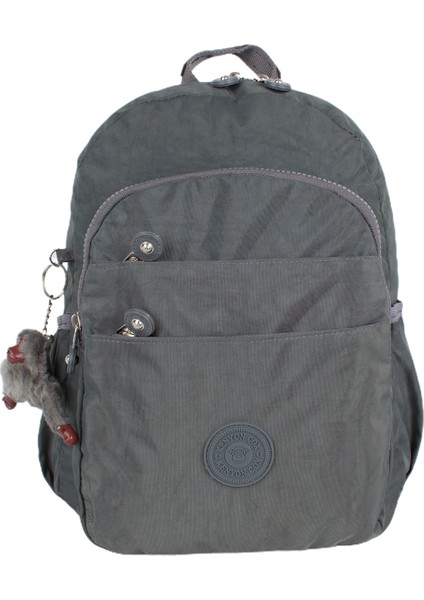 Kenyon 8806 Unisex Klinkır Kumaş Sırt Çantası Gri