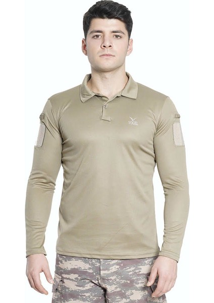 Vogel Tactical Uzun Kollu Yakalı Taktik Tişört