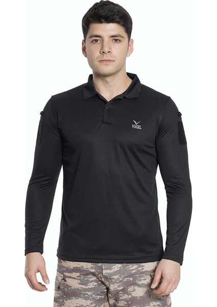 Vogel Tactical Uzun Kollu Yakalı Taktik Tişört
