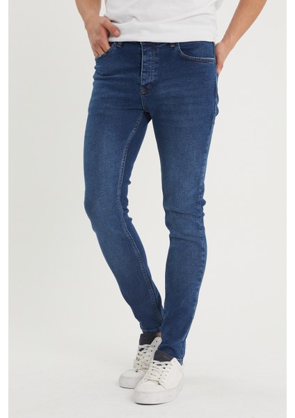 Lacivert Slim Fit Jean Pantolon 1KXE5-44351-14