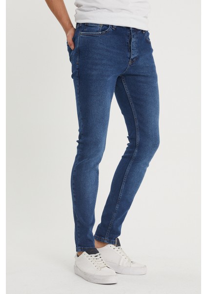 Lacivert Slim Fit Jean Pantolon 1KXE5-44351-14 fiyatları