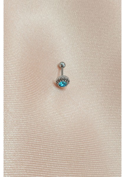 S&A Accessories Mavi Taşlı Piercing