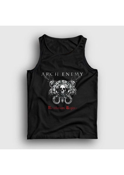 Unisex Siyah Revolution Arch Enemy Atlet