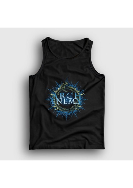 Unisex Siyah Snake Arch Enemy Atlet