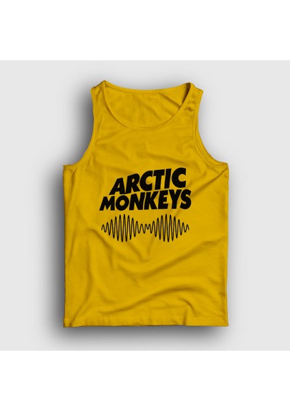 Unisex Sarı Cover Arctic Monkeys Atlet