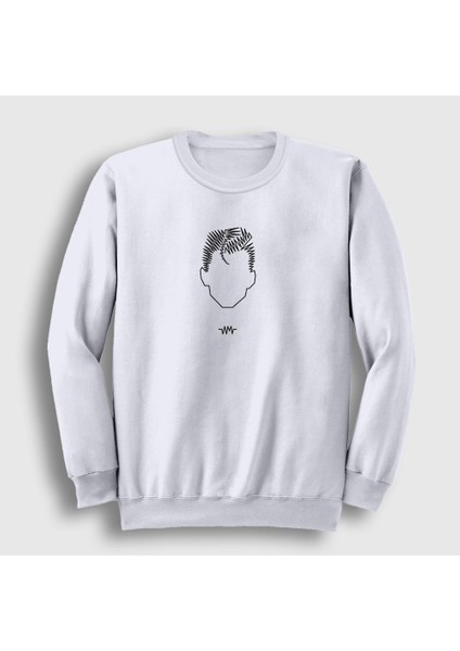 Unisex Beyaz Face Arctic Monkeys Sweatshirt