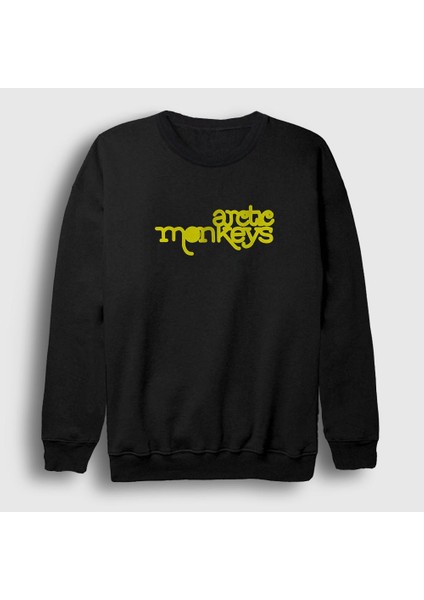 Unisex Siyah Five Arctic Monkeys Sweatshirt