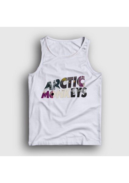 Unisex Beyaz Mask Arctic Monkeys Atlet