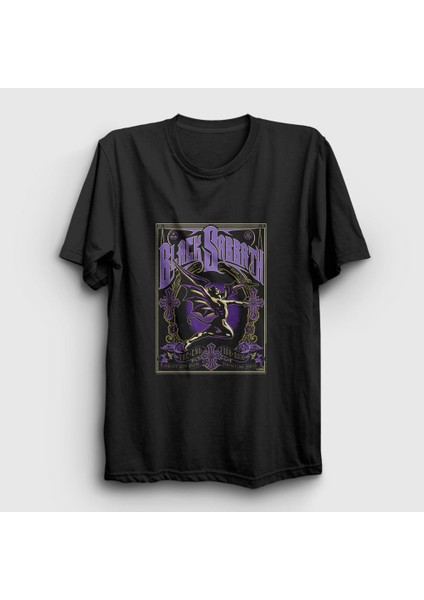 Unisex Siyah The End Black Sabbath T-Shirt