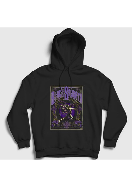 Unisex Siyah The End Black Sabbath Kapüşonlu Sweatshirt
