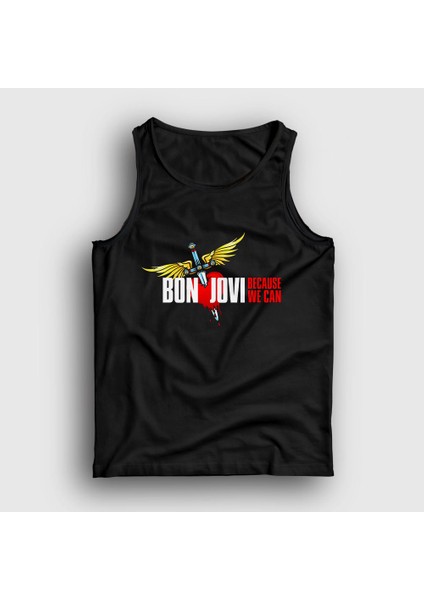Unisex Siyah We Can Bon Jovi Atlet