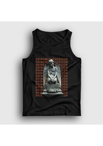 Unisex Siyah Angels Bring Me The Horizon Atlet