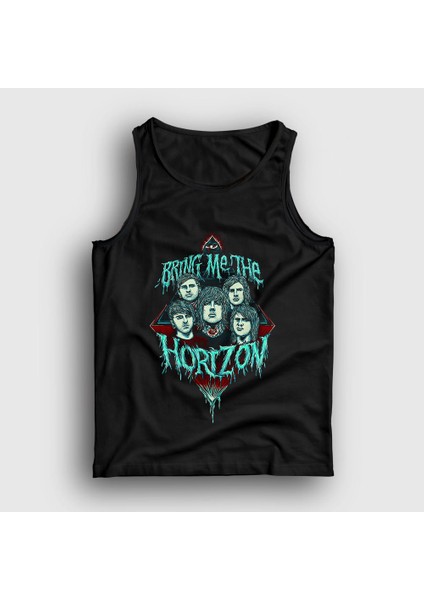 Unisex Siyah Band Bring Me The Horizon Atlet