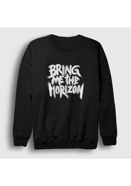 Unisex Siyah Bring Me The Horizon Sweatshirt