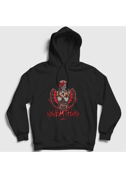 Unisex Siyah Nurse Bring Me The Horizon Kapüşonlu Sweatshirt