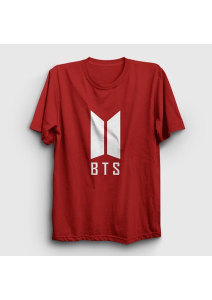 Unisex Kırmızı Doors Bts T-Shirt