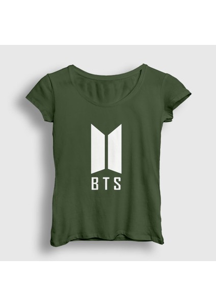 Kadın Haki Doors Bts T-Shirt