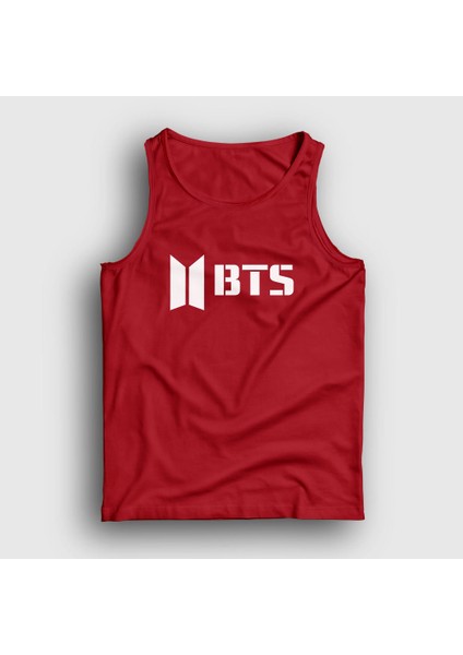Unisex Kırmızı Logo Bts Atlet