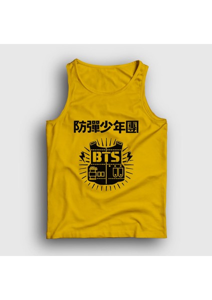 Unisex Sarı Vest Bts Atlet