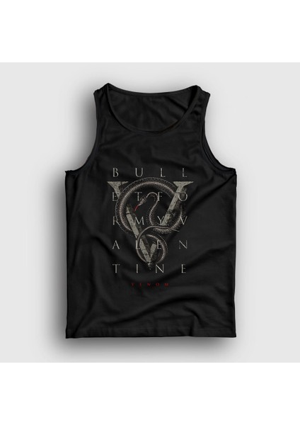 Unisex Siyah Venom Bullet For My Valentine Atlet