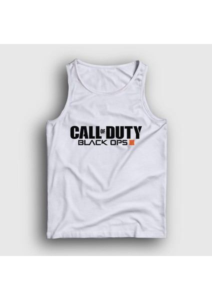 Unisex Beyaz Black Ops Call Of Duty Atlet