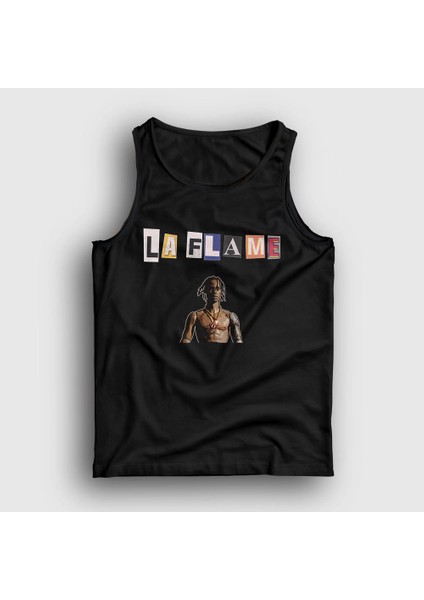 Unisex Siyah La Flame Astroworld Travis Scott Atlet