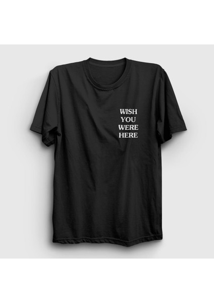 Unisex Siyah Wish Astroworld Travis Scott T-Shirt