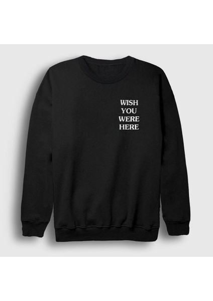 Unisex Siyah Wish Astroworld Travis Scott Sweatshirt