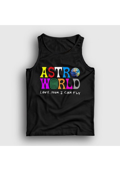 Unisex Siyah Astroworld V3 Travis Scott Atlet