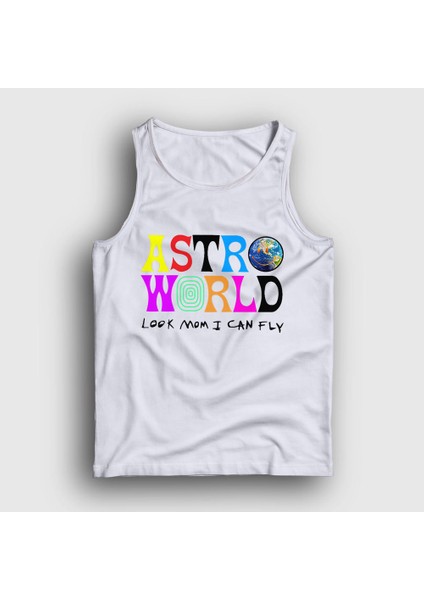 Unisex Beyaz Astroworld V3 Travis Scott Atlet