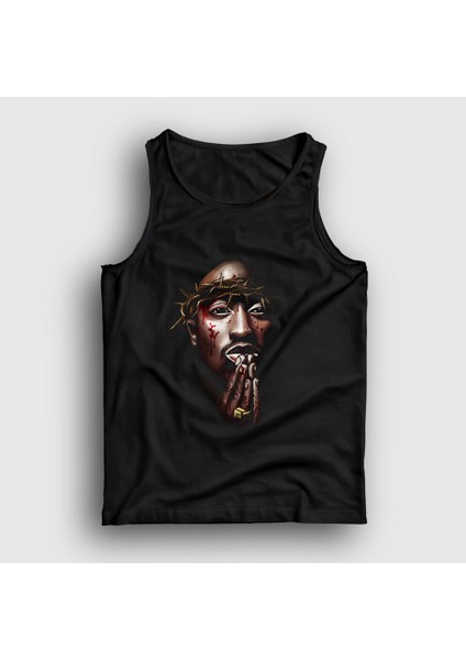 Unisex Siyah Thorns Tupac Shakur Atlet