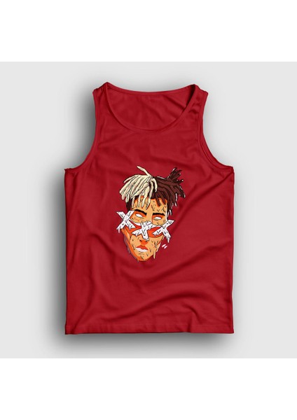 Unisex Kırmızı Melting XXXTentacion Atlet
