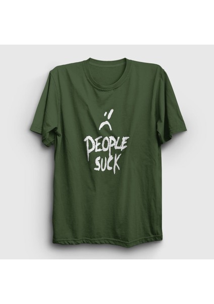 Unisex Haki People Suck XXXTentacion T-Shirt