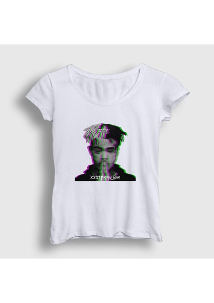 Kadın Beyaz Pray XXXTentacion T-Shirt
