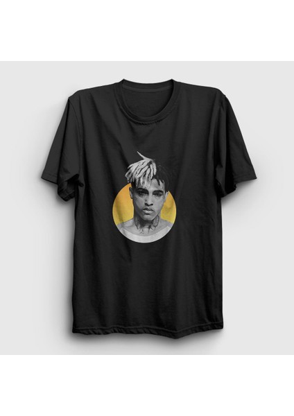 Unisex Siyah Sun XXXTentacion T-Shirt