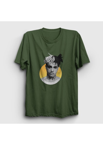 Unisex Haki Sun XXXTentacion T-Shirt