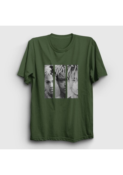Unisex Haki Three XXXTentacion T-Shirt