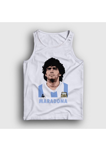 Unisex Beyaz Futbol Sky Maradona Atlet
