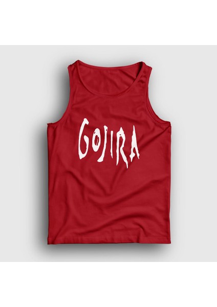 Unisex Kırmızı Logo Gojira Atlet