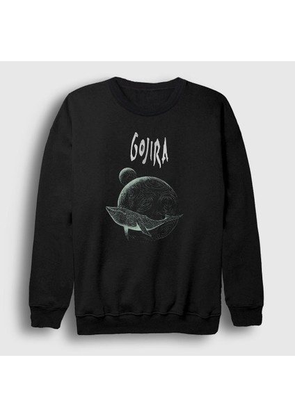 Unisex Siyah Mars To Sirius V2 Gojira Sweatshirt
