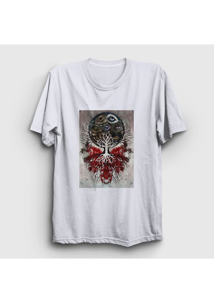 Unisex Beyaz The Link Gojira T-Shirt