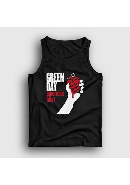 Unisex Siyah American Idiot Green Day Atlet