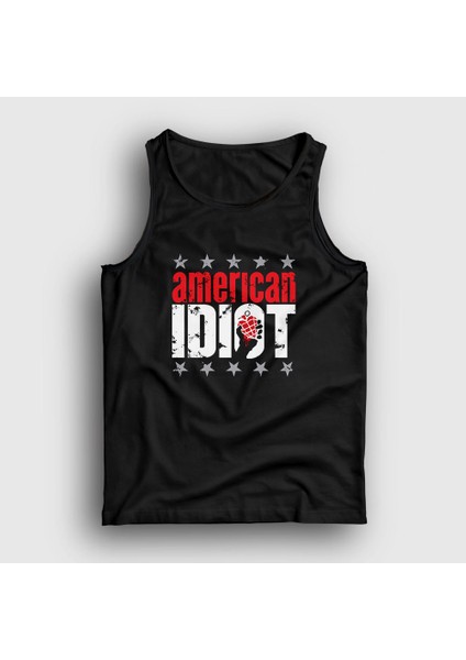 Unisex Siyah American Idiot V3 Green Day Atlet