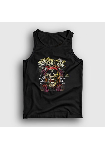 Unisex Siyah Axl Rose Guns N' Roses Atlet