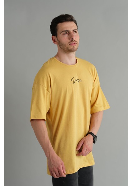 Crash Mona Bol Kesim Oversize Tshirt