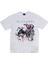 fame In Flames Baskılı T-Shirt 1