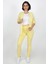 Pensli Gabardin Pantolon Sarı 1