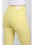 Pensli Gabardin Pantolon Sarı 4