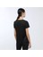 Basic Pes C Neck Siyah Kadın T-Shirt 3